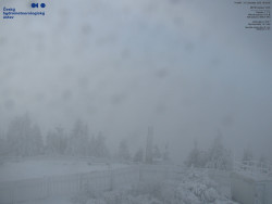 Pohled na jihozápad, Smrk