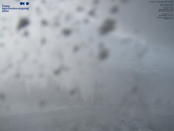 Pohled na jihozápad, Smrk