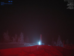 Pohled na jihozápad, Smrk