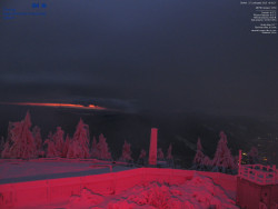 Pohled na jihozápad, Smrk