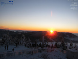 Pohled na jihozápad, Smrk