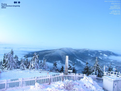 Pohled na jihozápad, Smrk