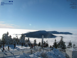 Pohled na jihozápad, Smrk