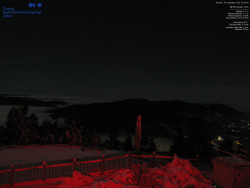 Pohled na jihozápad, Smrk