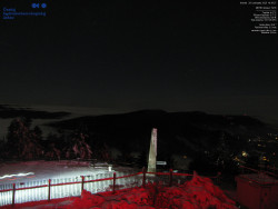 Pohled na jihozápad, Smrk