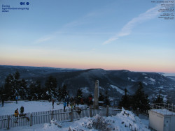 Pohled na jihozápad, Smrk