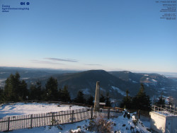 Pohled na jihozápad, Smrk