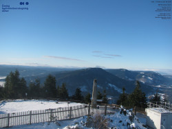 Pohled na jihozápad, Smrk