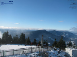 Pohled na jihozápad, Smrk