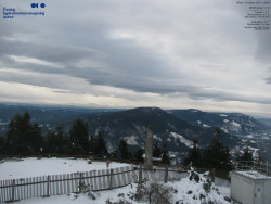 Pohled na jihozápad, Smrk