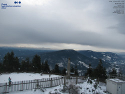 Pohled na jihozápad, Smrk