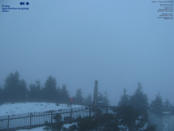 Pohled na jihozápad, Smrk