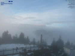 Pohled na jihozápad, Smrk