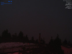 Pohled na jihozápad, Smrk