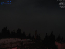 Pohled na jihozápad, Smrk