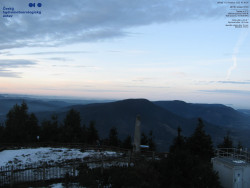 Pohled na jihozápad, Smrk