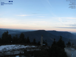 Pohled na jihozápad, Smrk