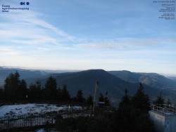 Pohled na jihozápad, Smrk