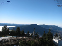 Pohled na jihozápad, Smrk