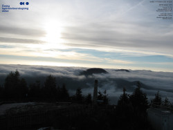 Pohled na jihozápad, Smrk