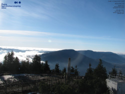 Pohled na jihozápad, Smrk