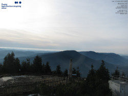 Pohled na jihozápad, Smrk