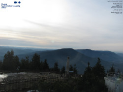 Pohled na jihozápad, Smrk