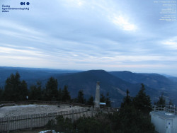 Pohled na jihozápad, Smrk