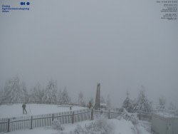 Pohled na jihozápad, Smrk