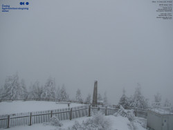 Pohled na jihozápad, Smrk