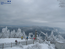 Pohled na jihozápad, Smrk