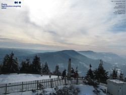 Pohled na jihozápad, Smrk