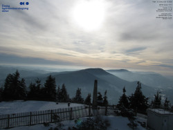 Pohled na jihozápad, Smrk