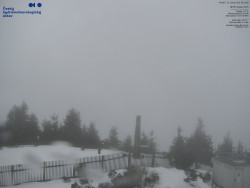 Pohled na jihozápad, Smrk