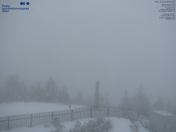 Pohled na jihozápad, Smrk