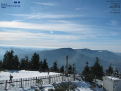 Pohled na jihozápad, Smrk