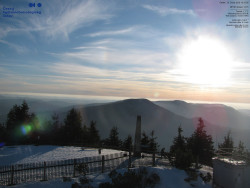 Pohled na jihozápad, Smrk