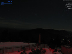 Pohled na jihozápad, Smrk