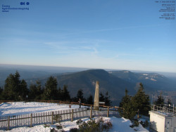 Pohled na jihozápad, Smrk