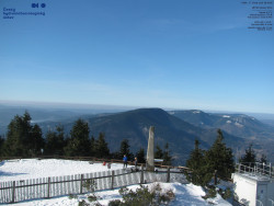 Pohled na jihozápad, Smrk