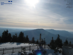 Pohled na jihozápad, Smrk