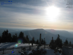 Pohled na jihozápad, Smrk