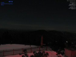 Pohled na jihozápad, Smrk