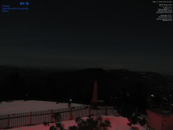 Pohled na jihozápad, Smrk