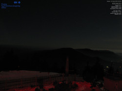 Pohled na jihozápad, Smrk