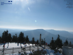 Pohled na jihozápad, Smrk