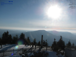 Pohled na jihozápad, Smrk