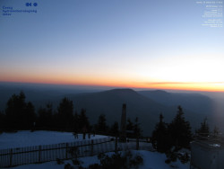 Pohled na jihozápad, Smrk