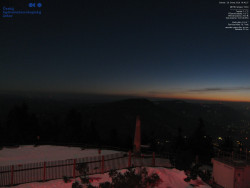 Pohled na jihozápad, Smrk