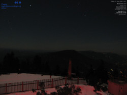 Pohled na jihozápad, Smrk